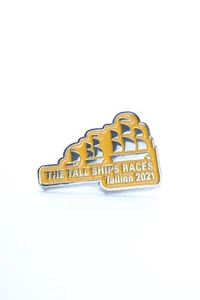 THE TALL SHIPS RACES 2021 yellow badge - Picture 1 of 3