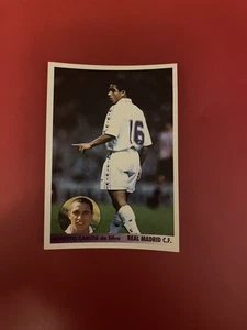 Roberto Carlos ROOKIE Real Madrid 96-97 PANINI MELHORES EQUIPOS DE EUROPA - Picture 1 of 2