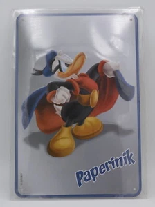 TARGA IN LATTA " PAPERINIK " - Imagen 1 de 1