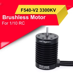 F540-V2 Brushless Sensorless Wasserdichter Motor 3,175 mm für 1/10 RC Car Truck - Picture 1 of 9