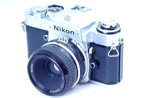 Cámara réflex profesional NIKON EL2 35 MM con lente NIKKOR 50 MM F/2 ¡BONITA! - Imagen 1 de 18