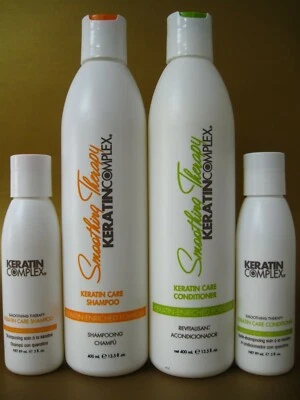 Keratin Complex Keratin Care Shampoo & Conditioner 13.5 oz + 3 oz (Pack of 4) - Image 1 of 2