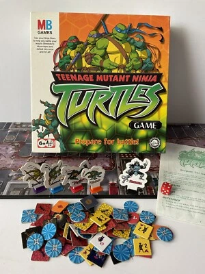 Teenage Mutant Ninja Turtles - Prepare for Battle Board Game MB Games 2003 TMNT - Image 1 of 4
