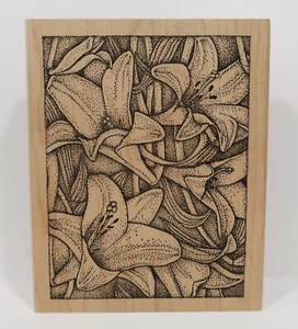 Paquete de peddler 1999 estampillas estampillas de goma, lirios, florales, flores - Imagen 1 de 3
