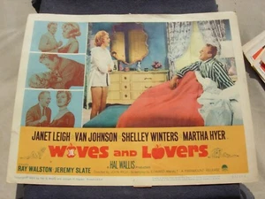 "WIVES AND LOVERS" - JANET LEIGH, VAN JOHNSON, SHELLEY WINTERS-LOBBY CARD 1963 - Bild 1 von 2