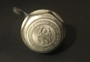 ASPICE CHRISTOPHORUM Et Tutus Viam Carpe Vintage Bicycle Bell Germany - Picture 1 of 4