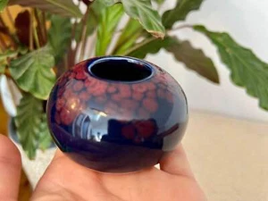 Ciotola fatta a mano, ciotola di argilla, vaso di fiori selvatici, piccola fioriera, ciotola ad anello in ceramica, arte - Foto 1 di 9