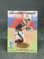 1997 Collector's Choice You Crash the Game Jerry Rice (November 10) #C11.3 HOF