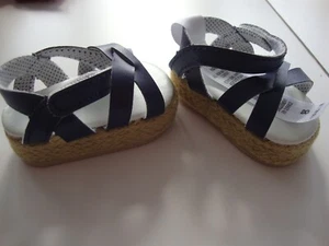 SANDALIAS PLATAFORMA JULIE AZUL 18" American Girl de Julie's Mono Floral NUEVAS - Imagen 1 de 1