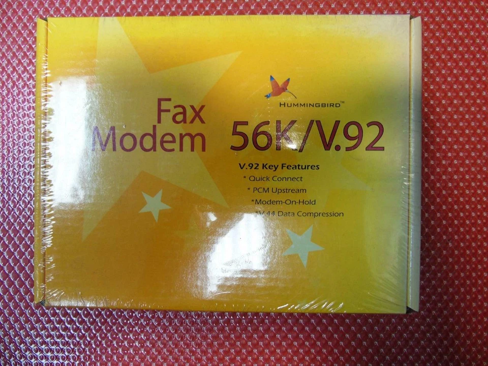 HUMMINGBIRD 1MS56S V.92 Modem 56Kbps PCI Bus (Plug & Play) ITU-V.92/V.90/V.34+/V - Image 1 of 4