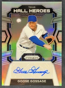 2024 Panini Prizm Goose Gossage Hall Heroes AUTO Silver Prizm - Picture 1 of 2