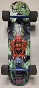 MONGOOSE DEVIL DRAGON GHOUL 8" X 31" Skateboard With Trucks & Bigfoot Wheels - Picture 1 of 4