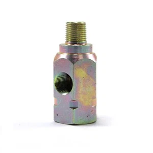 Mocal T Piece For Oil 1/8'' NPT Take Off - 1/8 BSP Male & Female Thread - Picture 1 of 1