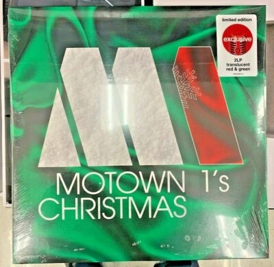Motown Christmas 1'S Translucent Red and Green Double Vinyl LP Jackson 5 - Image 1 of 2