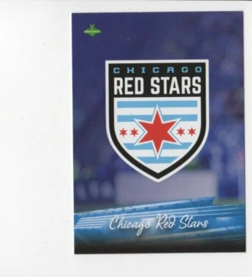 2021 Parkside NWSL Vol. 2 Chicago Red Stars Team Crest #225 SP - Image 1 of 2