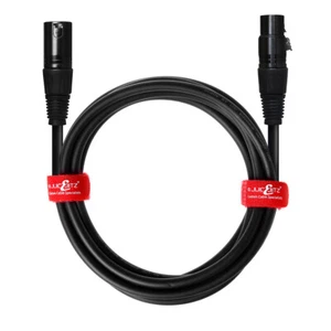 XLR Male to Female Microphone Cable Audio Patch Speaker Lead Balanced 20AWG OFC - Afbeelding 1 van 5
