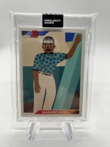 Topps Project 2020 Card #72 1992 Bowman Rookie Mariano Rivera By Keith Shore - Picture 1 of 3