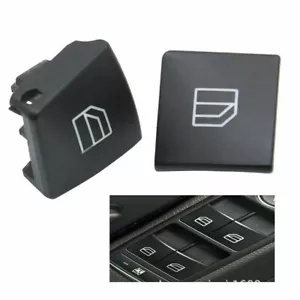 4x Driver Window Switch Repair Button Caps For Mercedes C E GLK W204 W212 X204 - Picture 1 of 5