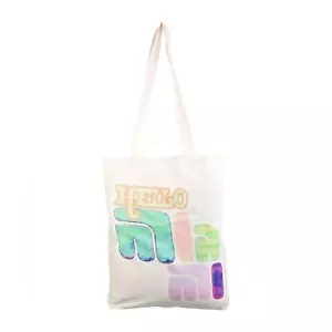 Zimmermann Canvas Printed Hello Miami Beige Tote Bag - Picture 1 of 11