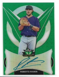 Roberto Ramos 2020 Leaf Valiant refractor auto #d 26 / 99 - Bild 1 von 1