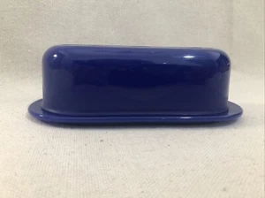 Tupperware Butter Dish - Tokyo Blue - Regular Holds One Stick Tabletop - Picture 1 of 10