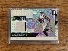 2018 Panini Unparalleled Bright Futures Hyper Patch /25 Amari Cooper #BF-AC