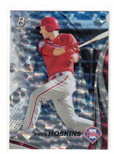 2017 Bowman Platinum Top Prospects RHYS HOSKINS Rookie. - Picture 1 of 2