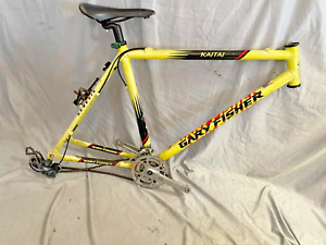 2005 Gary Fisher Kaitai MTB Bike Frame 21" X-Large Hardtail Yellow USA Made/Ship