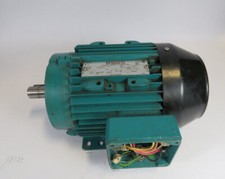 Brook Hansen 1HP 1150rpm 230/460V W-DA90LT TEFC 3Ph NO BOX COVER USED