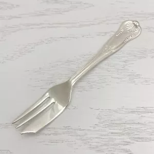 Silverplate KINGS Pattern Pastry Pie Fork - Picture 1 of 5