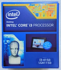 Intel BX80646I34150 SR1PJ Core i3-4150 Processor 3M Cache, 3.50 GHz NEW RETAIL - Picture 1 of 2