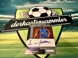 Panini PRIZM World Cup 2022 International Ink Autograph Card Sagna France I-BSG - Bild 1 von 2