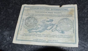 International Reply Coupon - New York USA 1920'S ALTRINGKAN? - Picture 1 of 3