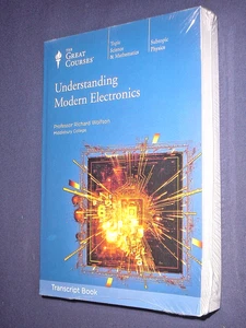 Great Courses TRANSCRIPTS  :         UNDERSTANDING MODERN ELECTRONICS    sealed - Picture 1 of 2
