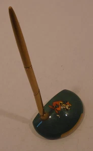 Vintage Disney Goofy Golfing ink Pen desk Set Rare Hard To Find PRO Collection - Bild 1 von 4
