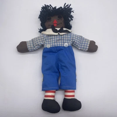 Винтажная черная афроамериканская кукла Raggedy Andy - Изображение 1 из 4