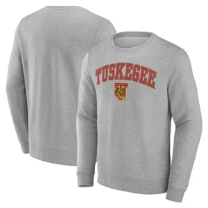 Men's Gray Tuskegee Golden Tigers Campus Sweatshirt - Picture 1 of 3