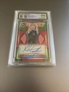 KEVIN HUERTER 2023-24 TOPPS FINEST FLASHBACK RED REFRACTOR AUTO /5. RARE.MINT 10 - Picture 1 of 2