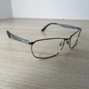 Occhiali da sole Ray-Ban RB3534 004 SOLO MONTATURE canna di fucile argento cerniera flessibile 59-17 - Foto 1 di 8