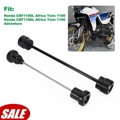 Protectores deslizantes basculantes eje rueda delantera trasera para Honda CRF1100L Africa Twin 1100 Foto 1 de 4