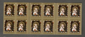 Sc # 4100 ~ Booklet Pane of 20 ~ 39 cent Madonna and Child Issue - Picture 1 of 2