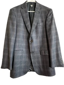 Daniel Cremieux Jacket Mens 38R Charcoal Loro Piana Blazer Sport Coat - Picture 1 of 8