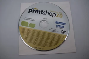The PRINT SHOP 2.0 PROFESSIONAL _ DESIGN IMPRESSIVE- Windows 7/Vista/ XP - Picture 1 of 3