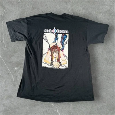 Vintage Cool Devices Shirt Mens XL Black 90s Anime Hentai Adult Deadstock Rare - Image 1 of 4