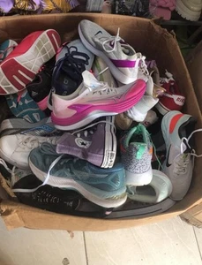 Wholesale Lot – 40 Pairs of Used Athletic Sneakers – Mixed Brands & Sizes - Picture 1 of 5