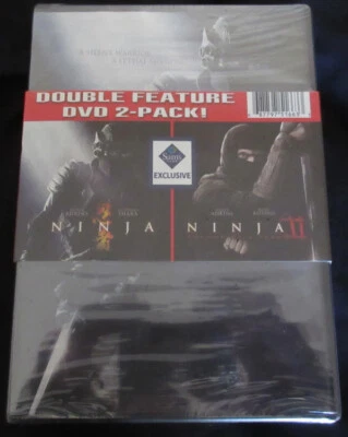 Ninja 1 & 2 Double Feature DVD Set (New) Martial Arts Action Film Series - Image 1 of 2