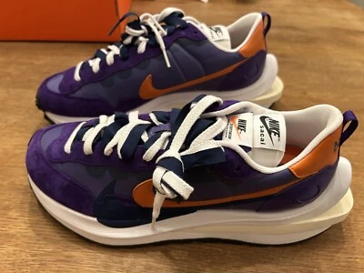 BRAND NEW Nike Size 12 Purple/Orange VAPORWAFFLE/SACAI in box - Image 1 of 4