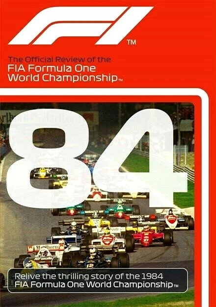 F1 1984 OFFICIAL REVIEW DVD. NIKI LAUDA, ALAIN PROST. 1 HR, 30 MINS. DUKE 6004NV - Image 1 of 1