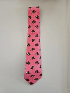 Polo Ralph Lauren Moderno Hombre Colección Labrador Corbata Rosa - Imagen 1 de 5