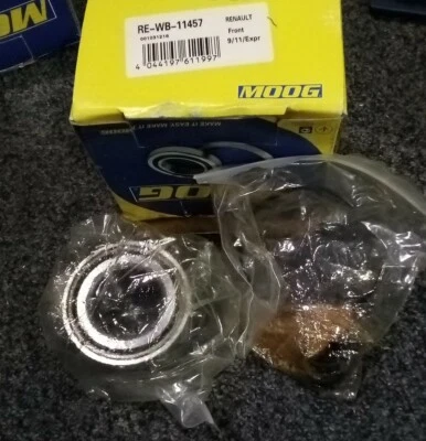 MOOG RE WB 11457 FRONT WHEEL BEARING KIT RENAULT - Image 1 of 3